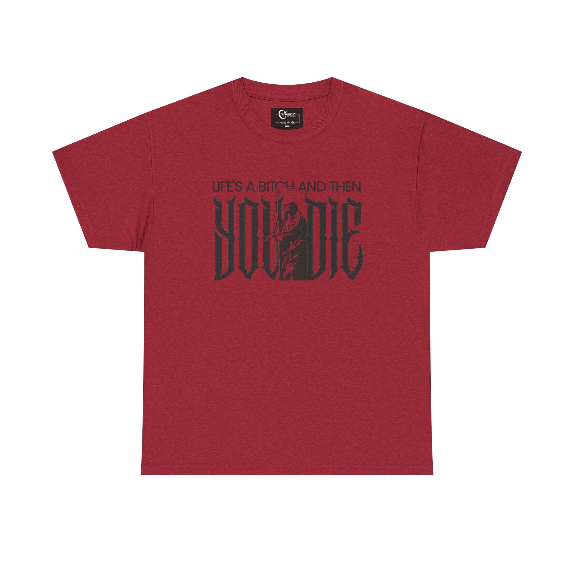 Rap Culture Tshirt with 'Life’s a B—' Design