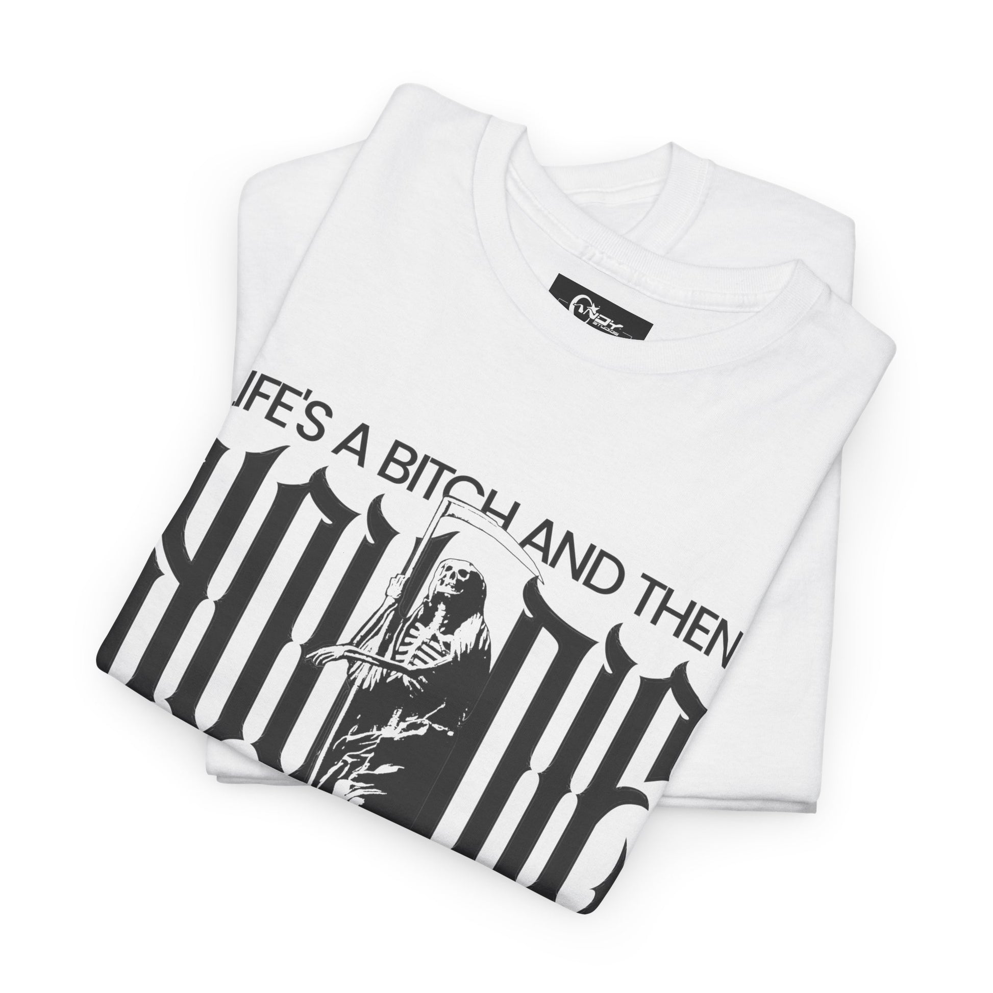 Rap Culture Tshirt with 'Life’s a B—' Design