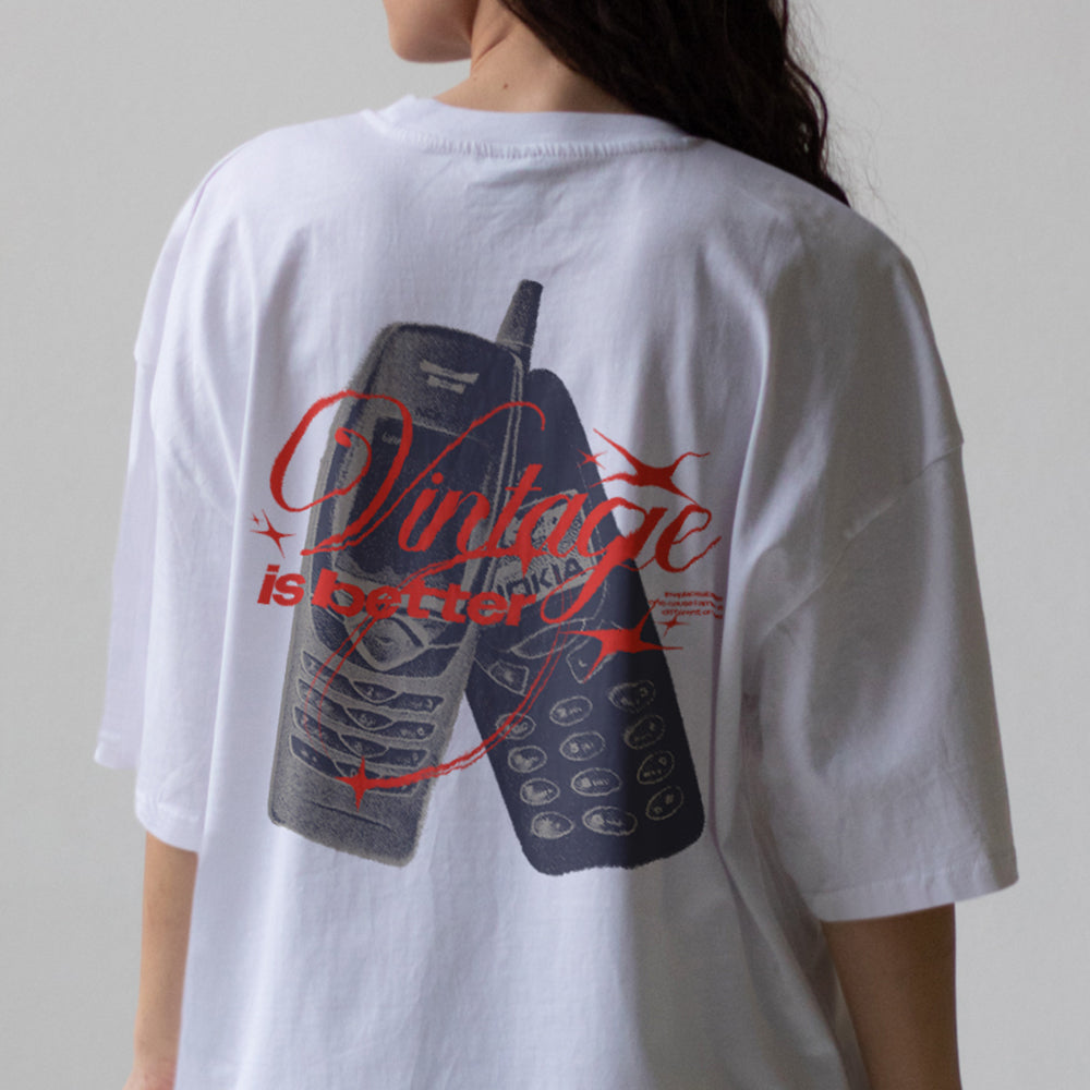 Retro T-shirt With Vintage Vibes - Nokia