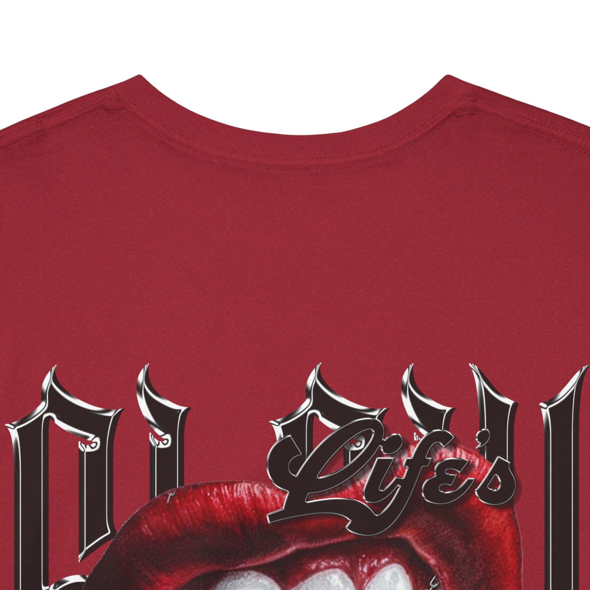 Rap Culture Tshirt with 'Life’s a B—' Design