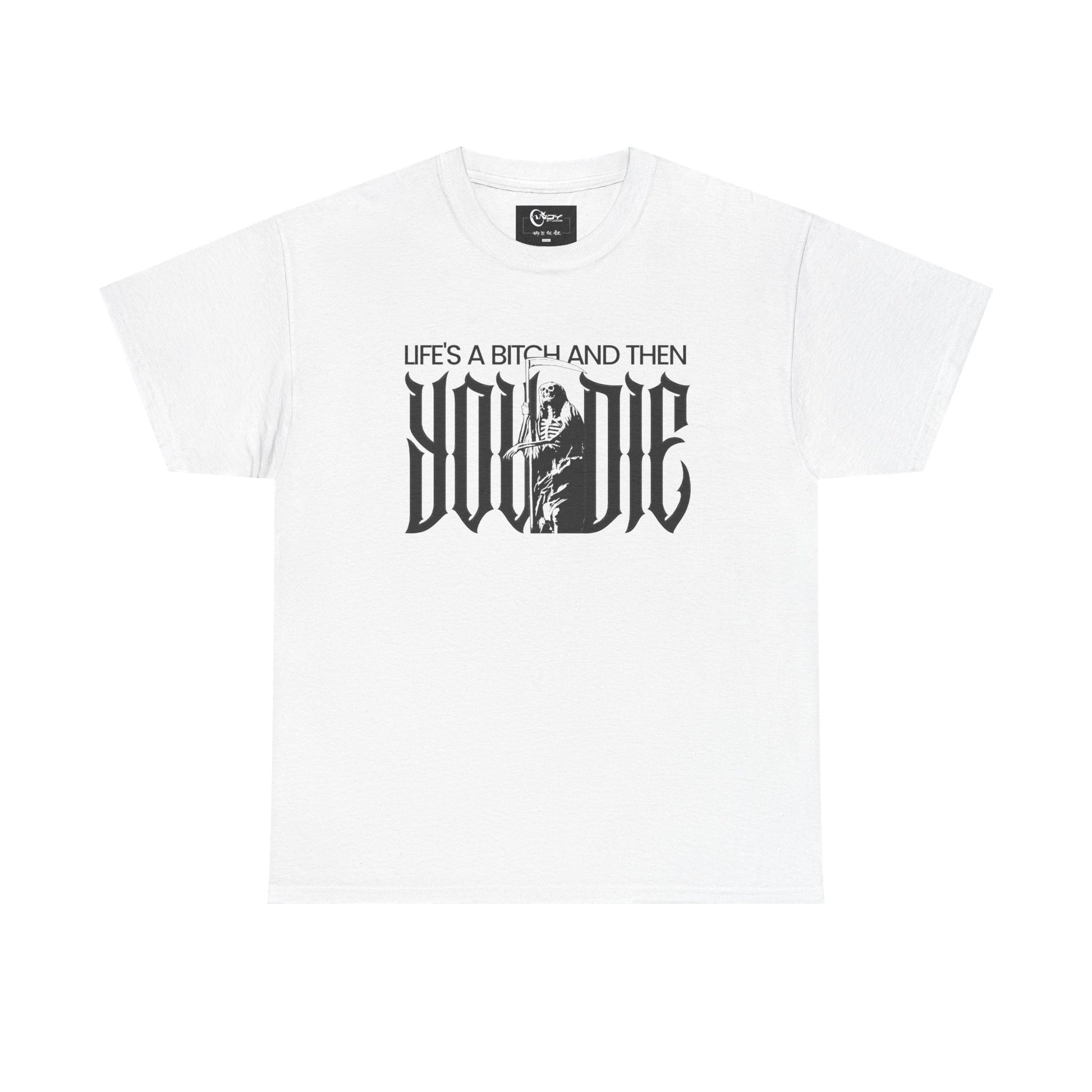 Rap Culture Tshirt with 'Life’s a B—' Design