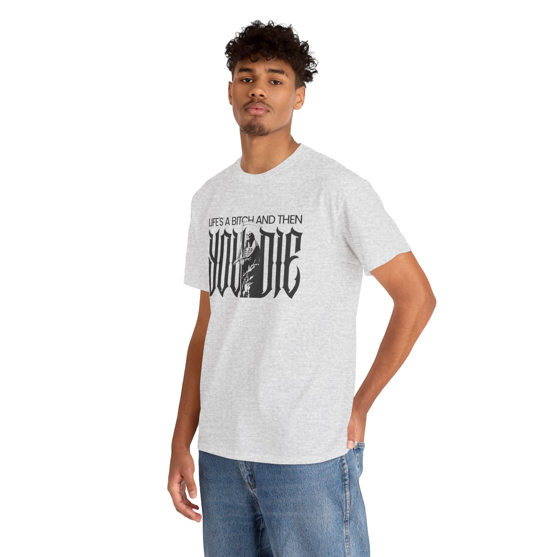 Rap Culture Tshirt with 'Life’s a B—' Design