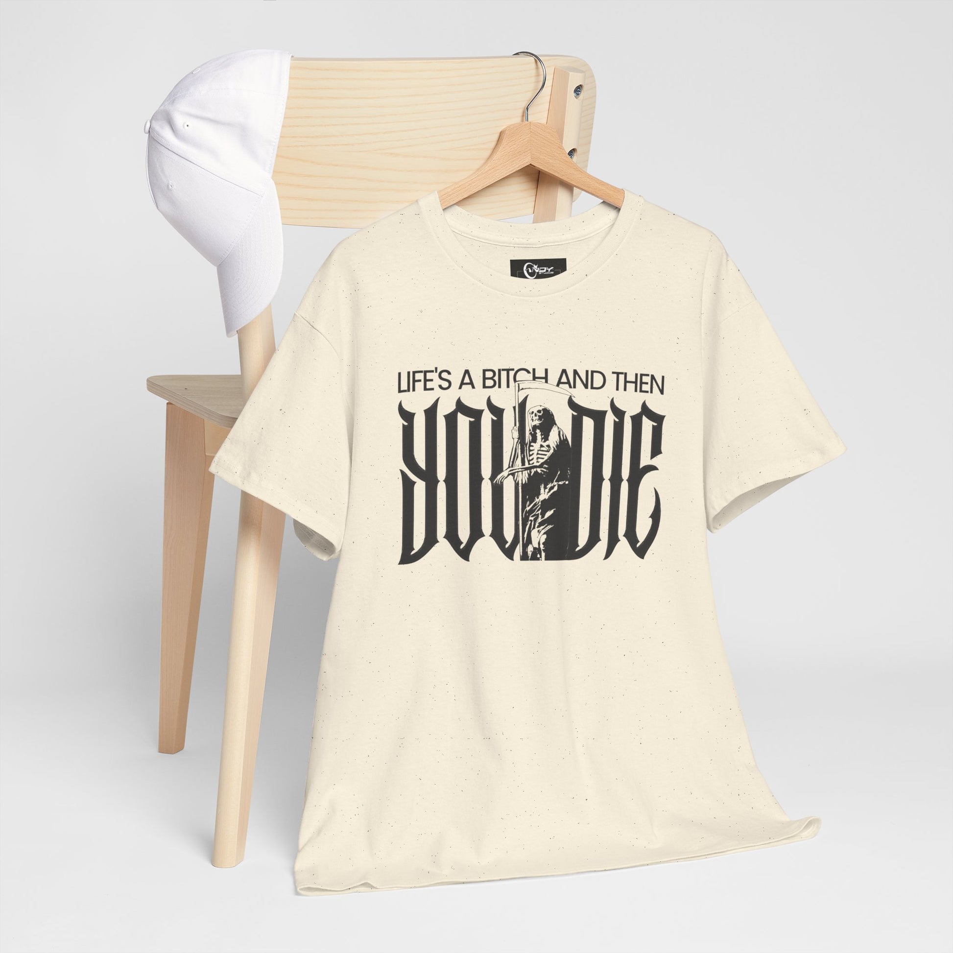 Rap Culture Tshirt with 'Life’s a B—' Design
